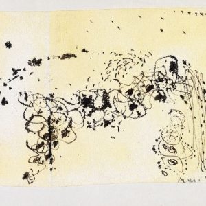 1963: Cortina | Tusche auf Papier (13,5 x 21 cm)