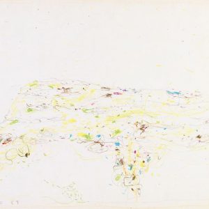 1964: Cortina | Buntstifte auf Papier (25 x 34,2 cm)