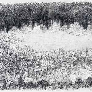 1994: Paris | Fettbleistift auf Papier (36 x 47,8 cm)