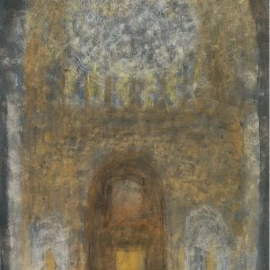 1984: Interieur einer Kathedrale | Öl auf Leinwand (81 x 60 cm)